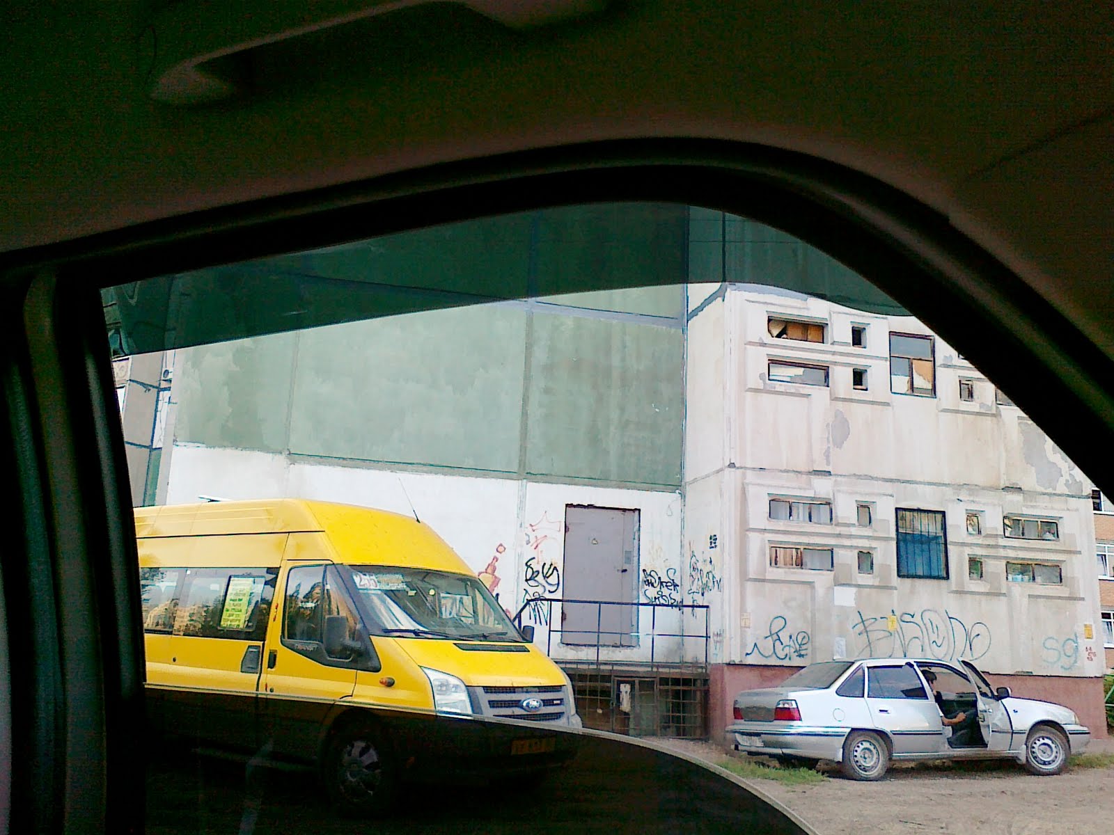 Fiat Albea с ветровиками, фото 3