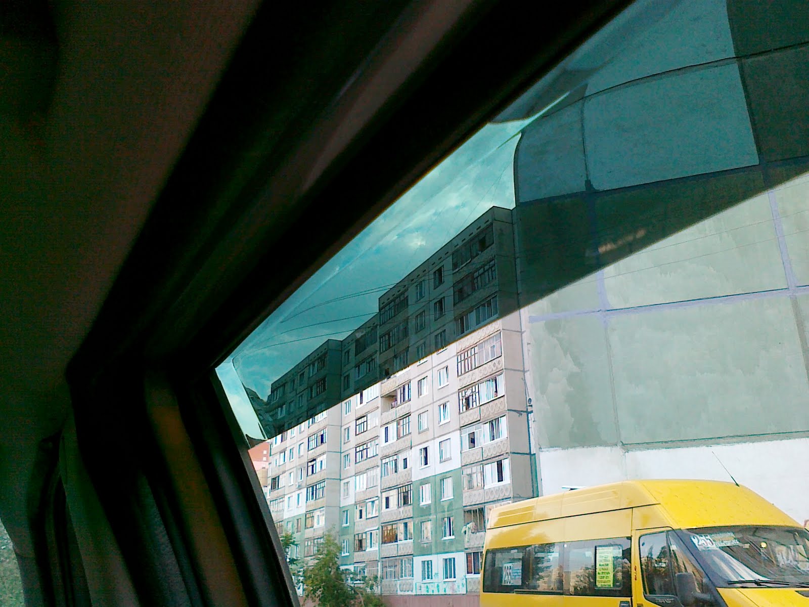 Fiat Albea с ветровиками, фото 4