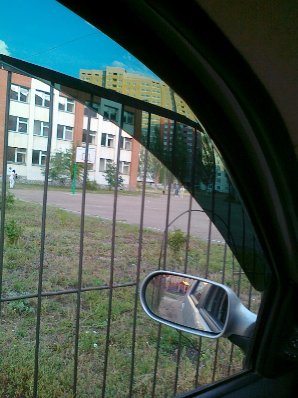 Fiat Albea с ветровиками, фото 5 (вертикальное фото)