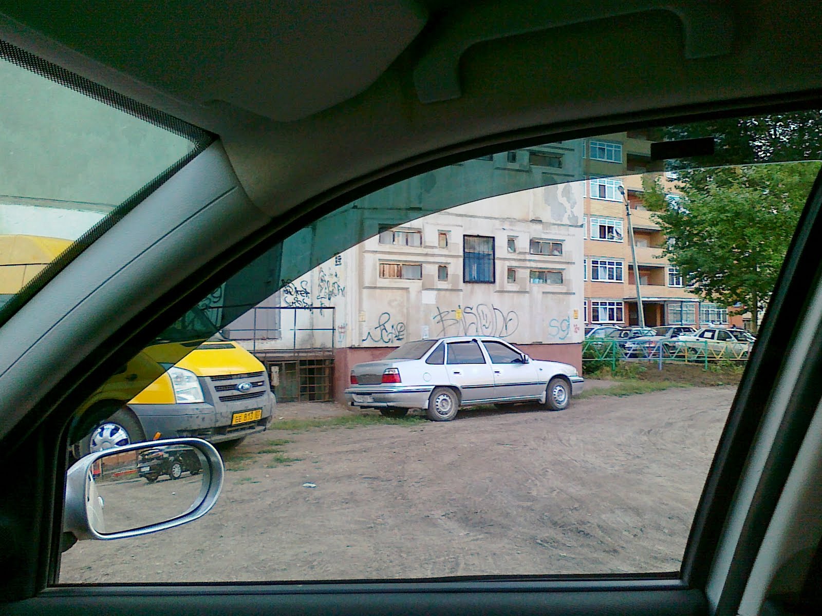 Fiat Albea с ветровиками, фото 8
